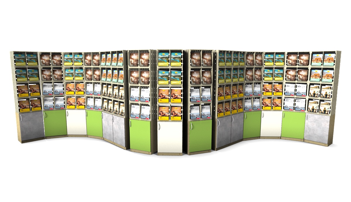 Regale- Schränke aus Kisten