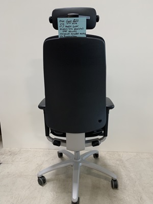 Drehsessel, Drehstuhl, Logic Chair 220 Silver Elite mit LW-Pumpsystem
